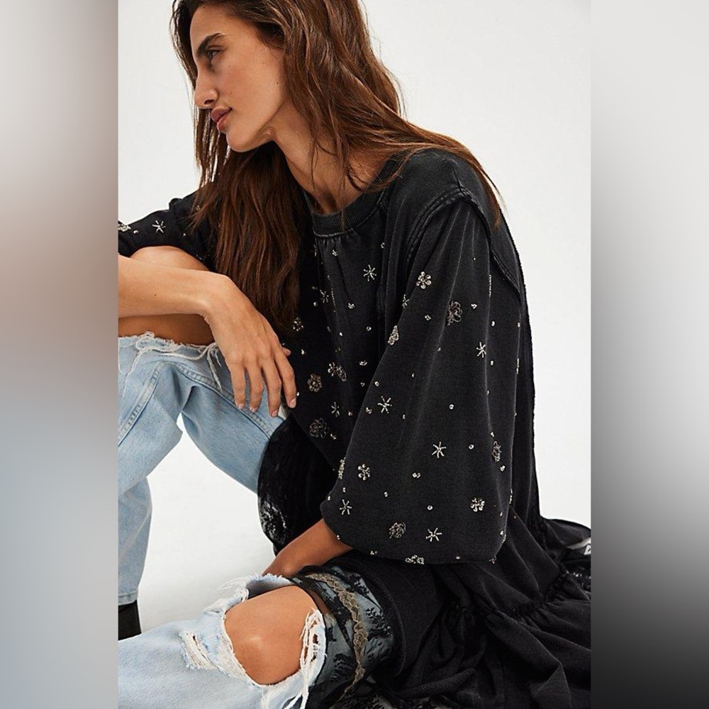 Free People She Shines Tunic NWT